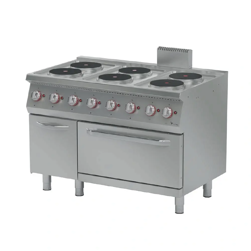 EKF7030 – 6 Yuvarlak Pleytli Elektrikli Kuzine Fırınlı