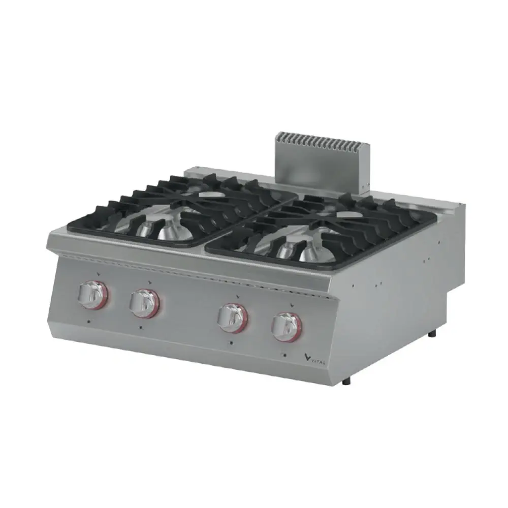 GKO7020 – 4 Brülörlü Gazlı Ocak